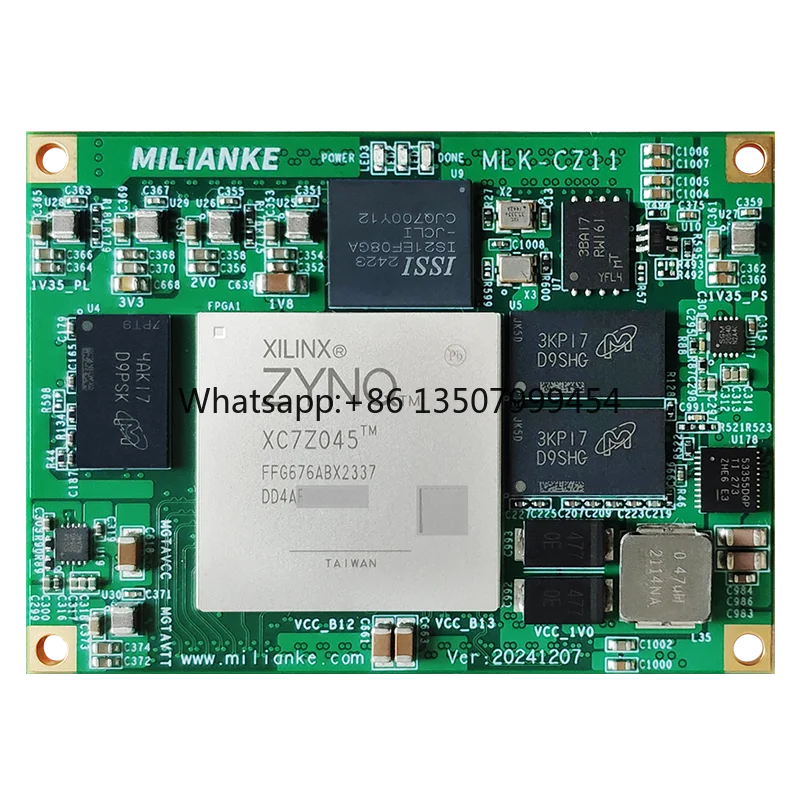 MLK-CZ10/11-7030/7035/7045 AMD-Xilinx Zynq 7000 Series Kintex7 Core DDR3L 1GB 1066MHz Linux Ubuntu Debian Machine
MLK-CZ10/11-7030/7035/7045 AMD-Xilinx Zynq 7000 Series Kintex7 Core DDR3L 1GB 1066MHz Linux Ubuntu Debian Machine