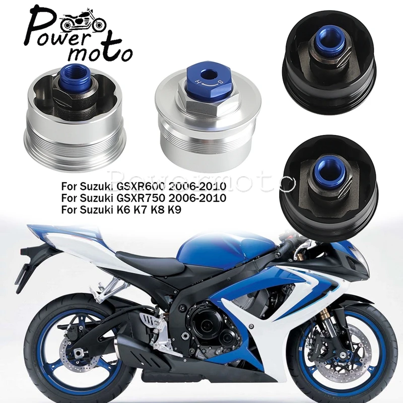 Motorcycle Aluminum Oil Seal Front Shock Absorber Screw For Suzuki GSXR600 GSXR750 GSX R600 750 K6 K7 K8 K9 06-10 Accessories
Motorcycle Aluminum Oil Seal Front Shock Absorber Screw For Suzuki GSXR600 GSXR750 GSX R600 750 K6 K7 K8 K9 06-10 Accessories