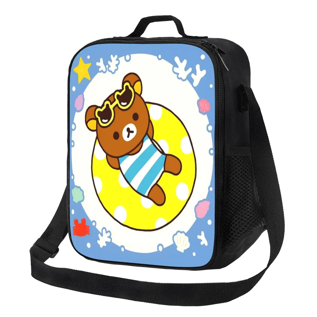 Custom Rilakkuma Cartoon Insulated Lunch Bag for Women Thermal Cooler Lunch Tote Kids School Children
Custom Rilakkuma Cartoon Insulated Lunch Bag for Women Thermal Cooler Lunch Tote Kids School Children