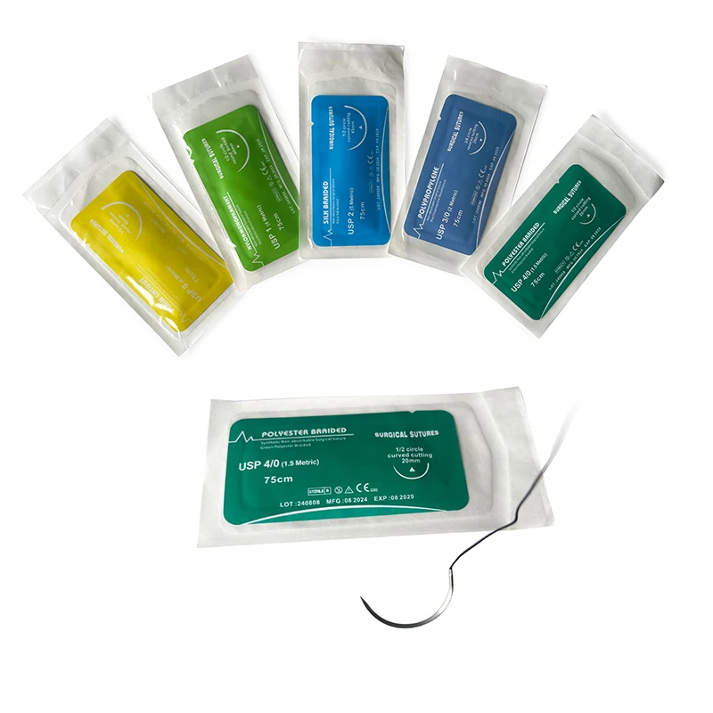 Absorbable Medical Suture Disposable Minor Surgical Suture Consumable Item for Use in Surgery
Absorbable Medical Suture Disposable Minor Surgical Suture Consumable Item for Use in Surgery