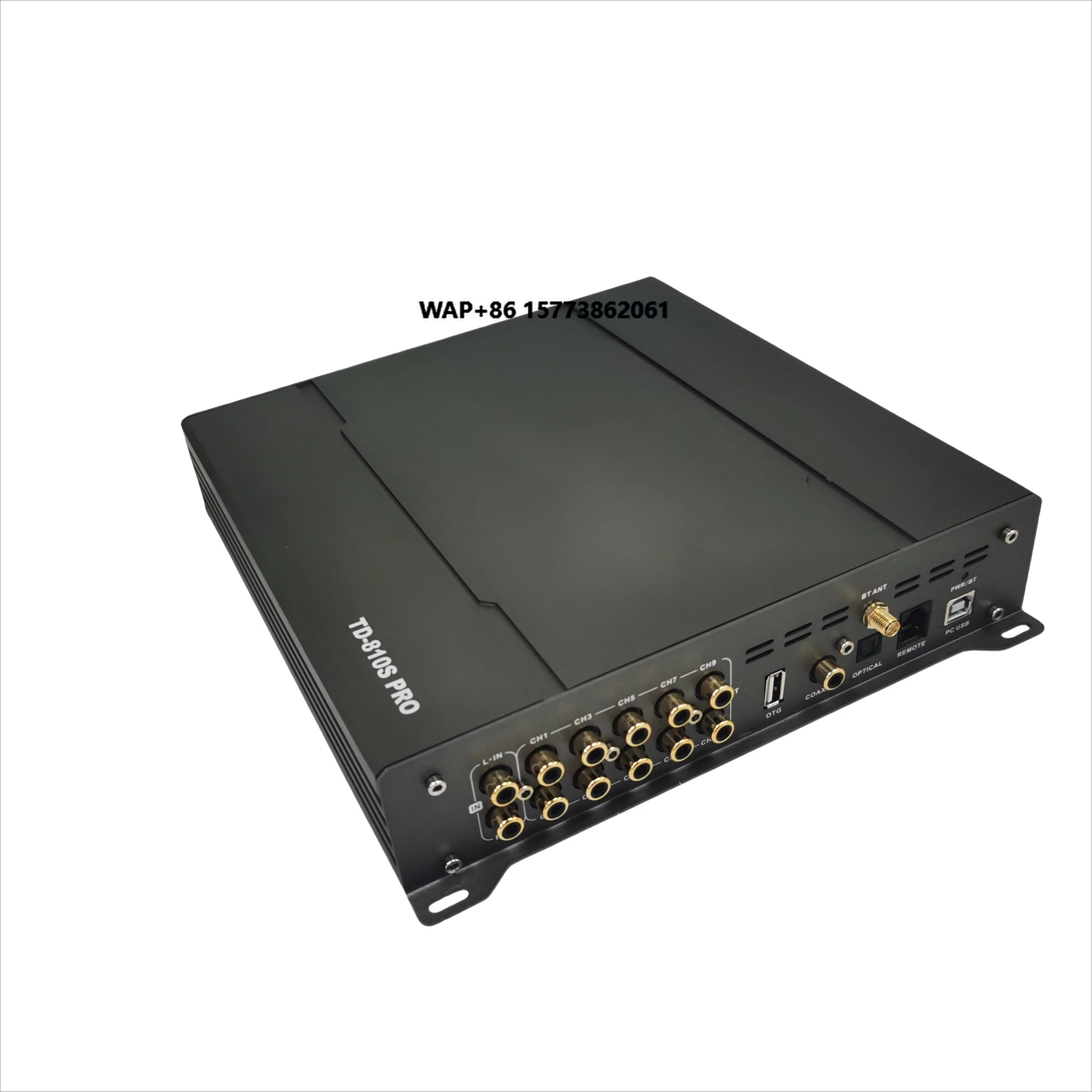 Customized Automotive Audio System with DSP Professional Digital Amplifier and Crossovers Professional Audio Solution
Customized Automotive Audio System with DSP Professional Digital Amplifier and Crossovers Professional Audio Solution