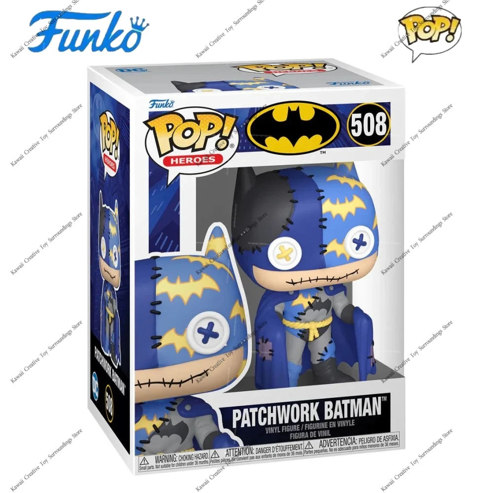 Funko Pop Batman Figures Patchwork Batman #508 DC Comics Vinyl Figure Limited Edition Collect Decoration Cute Model Toy Gift
Funko Pop Batman Figures Patchwork Batman #508 DC Comics Vinyl Figure Limited Edition Collect Decoration Cute Model Toy Gift
