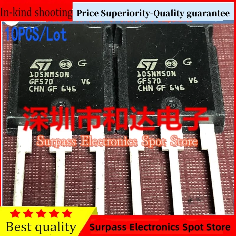 10 шт./лот 105NM50N STY105NM50N TO-247 550 В 110 А новый импортный оригинальный 100% тест быстрая доставка
10 шт./лот 105NM50N STY105NM50N TO-247 550 В 110 А новый импортный оригинальный 100% тест быстрая доставка