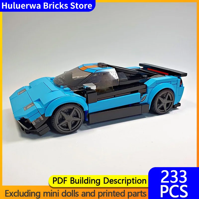 Speed Racing Car Model MOC Building Bricks F1 Top Tier Sports Car Modular Technology Children Holiday Gifts Assemble Toys Suit
Speed Racing Car Model MOC Building Bricks F1 Top Tier Sports Car Modular Technology Children Holiday Gifts Assemble Toys Suit