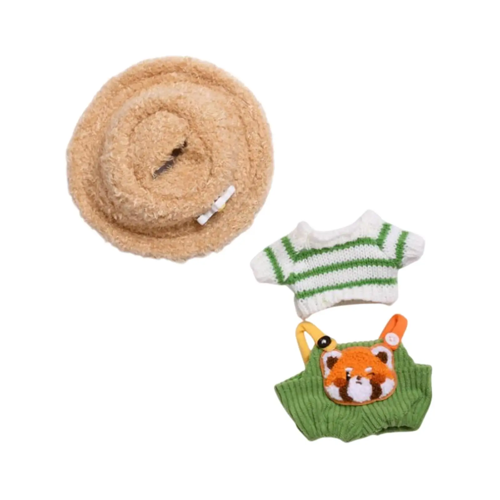 Doll Clothes Cute Plush Doll Accessories for Kids Birthday Gift Stylish Comfortable Photo Props Doll Clothing for 17cm Doll
Doll Clothes Cute Plush Doll Accessories for Kids Birthday Gift Stylish Comfortable Photo Props Doll Clothing for 17cm Doll
