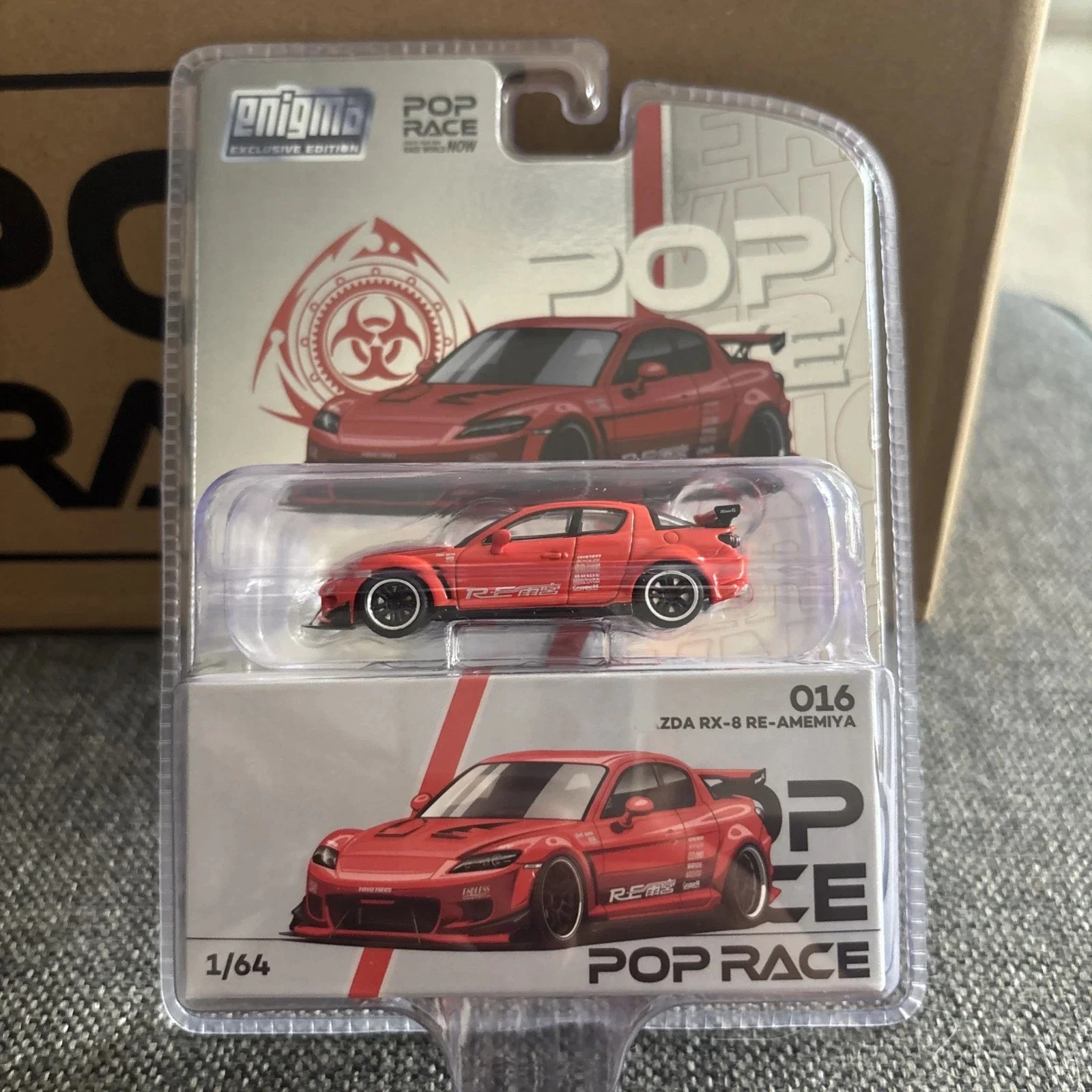 Pop Race RX8 RE-Amemiya Red 1/64 PRE-016 Enigma Exclusive Edition Diecast Model Car Collection Limited Edition Alloy
Pop Race RX8 RE-Amemiya Red 1/64 PRE-016 Enigma Exclusive Edition Diecast Model Car Collection Limited Edition Alloy