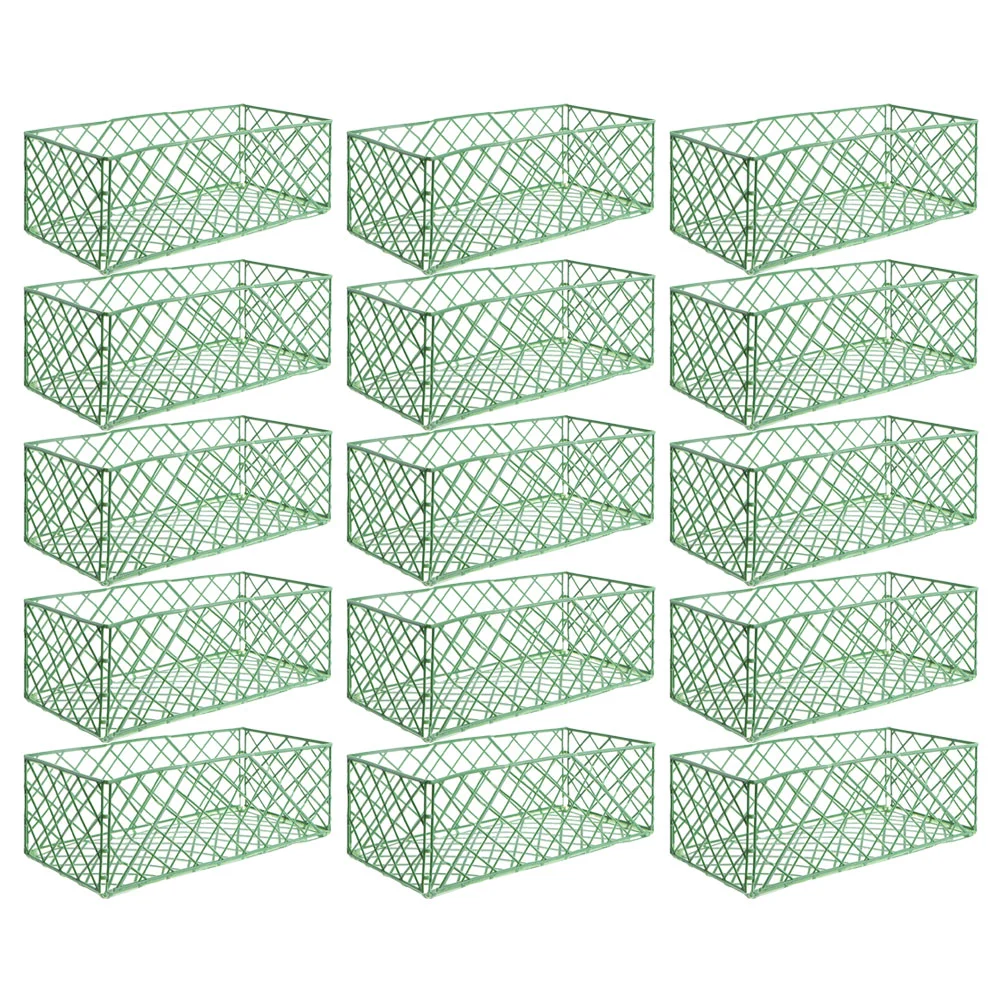 20 Pcs Flower Mud Holder Arranging Fixation Net Foam Block Floral Arrangement Rack Plastic Cage
20 Pcs Flower Mud Holder Arranging Fixation Net Foam Block Floral Arrangement Rack Plastic Cage
