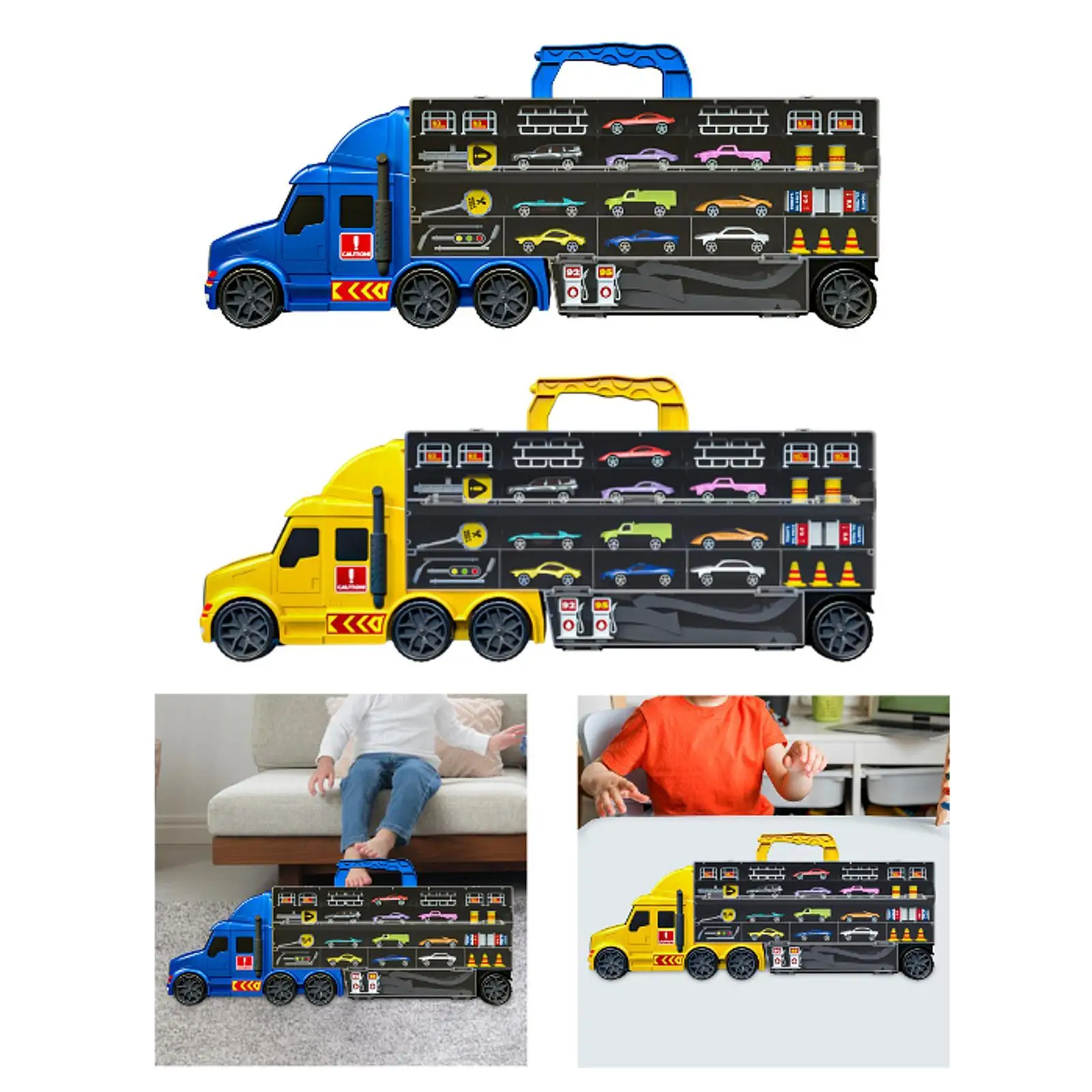 Hauler Track Ejection Car Транспортный грузовик Игрушечные складные автомобили Хранение и
Hauler Track Ejection Car Транспортный грузовик Игрушечные складные автомобили Хранение и