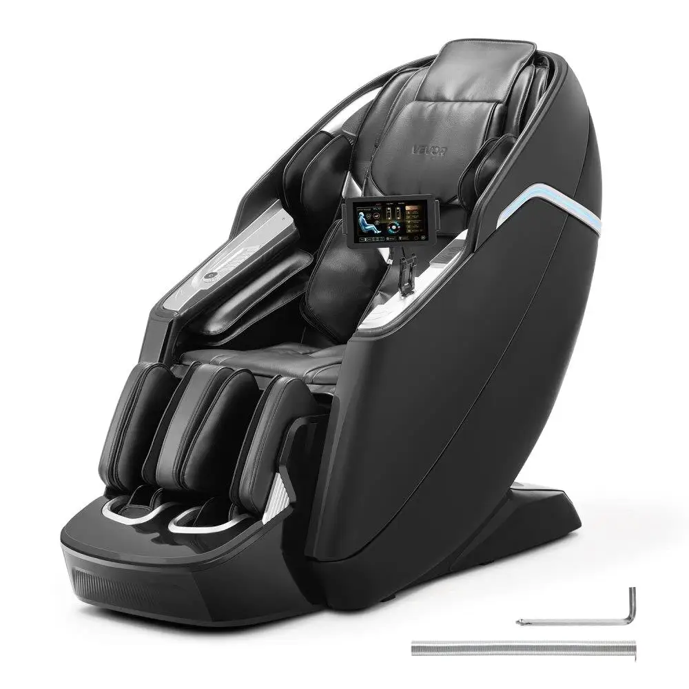 Dual Motor Full Body Massage Chair with SL Track Deep Stretch Heated Footrest AI Voice Control Airbags Armrest Wheel Design
Dual Motor Full Body Massage Chair with SL Track Deep Stretch Heated Footrest AI Voice Control Airbags Armrest Wheel Design