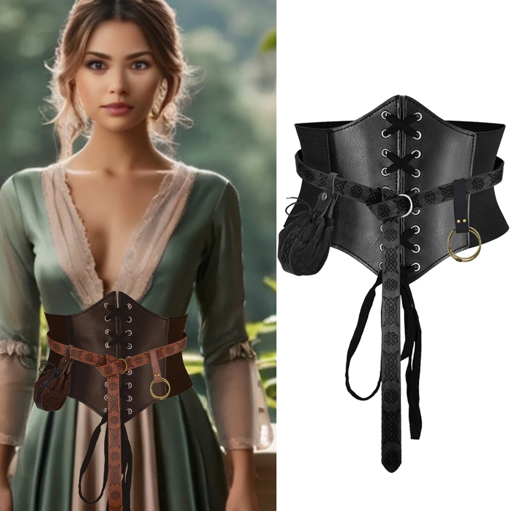 Средневековый комплект пояса и сумки для косплея викингов, костюм для выступлений на Хэллоуин, женский макияж, аксессуары для танцевальной вечеринки и реквизит, комплект
Средневековый комплект пояса и сумки для косплея викингов, костюм для выступлений на Хэллоуин, женский макияж, аксессуары для танцевальной вечеринки и реквизит, комплект