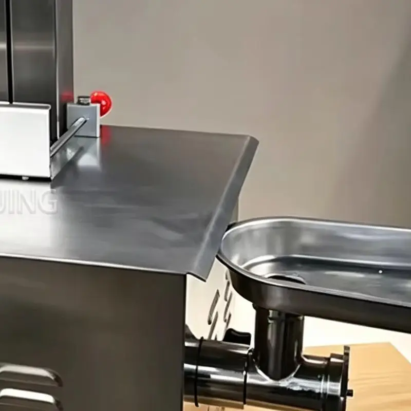 Vertical Multi-Functional Meat Grinder Frozen Bone Saw Machine for Pig Trotter And Pork Rib Cutting
Vertical Multi-Functional Meat Grinder Frozen Bone Saw Machine for Pig Trotter And Pork Rib Cutting