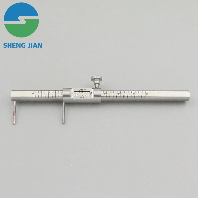 Dental Orthodontic Sliding Caliper Dentist Implant Measuring Gauge Double Scale Round Stainless Steel Dental Implant Tools
Dental Orthodontic Sliding Caliper Dentist Implant Measuring Gauge Double Scale Round Stainless Steel Dental Implant Tools
