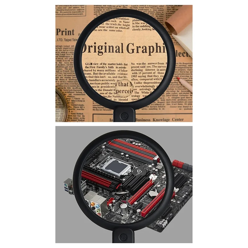 VELIF-Hands Free Magnifying Glass 36 LED Lights,5X 15X Rechargeable Neck Wear Magnifier For Seniors Reading Sewing Jewelry
VELIF-Hands Free Magnifying Glass 36 LED Lights,5X 15X Rechargeable Neck Wear Magnifier For Seniors Reading Sewing Jewelry