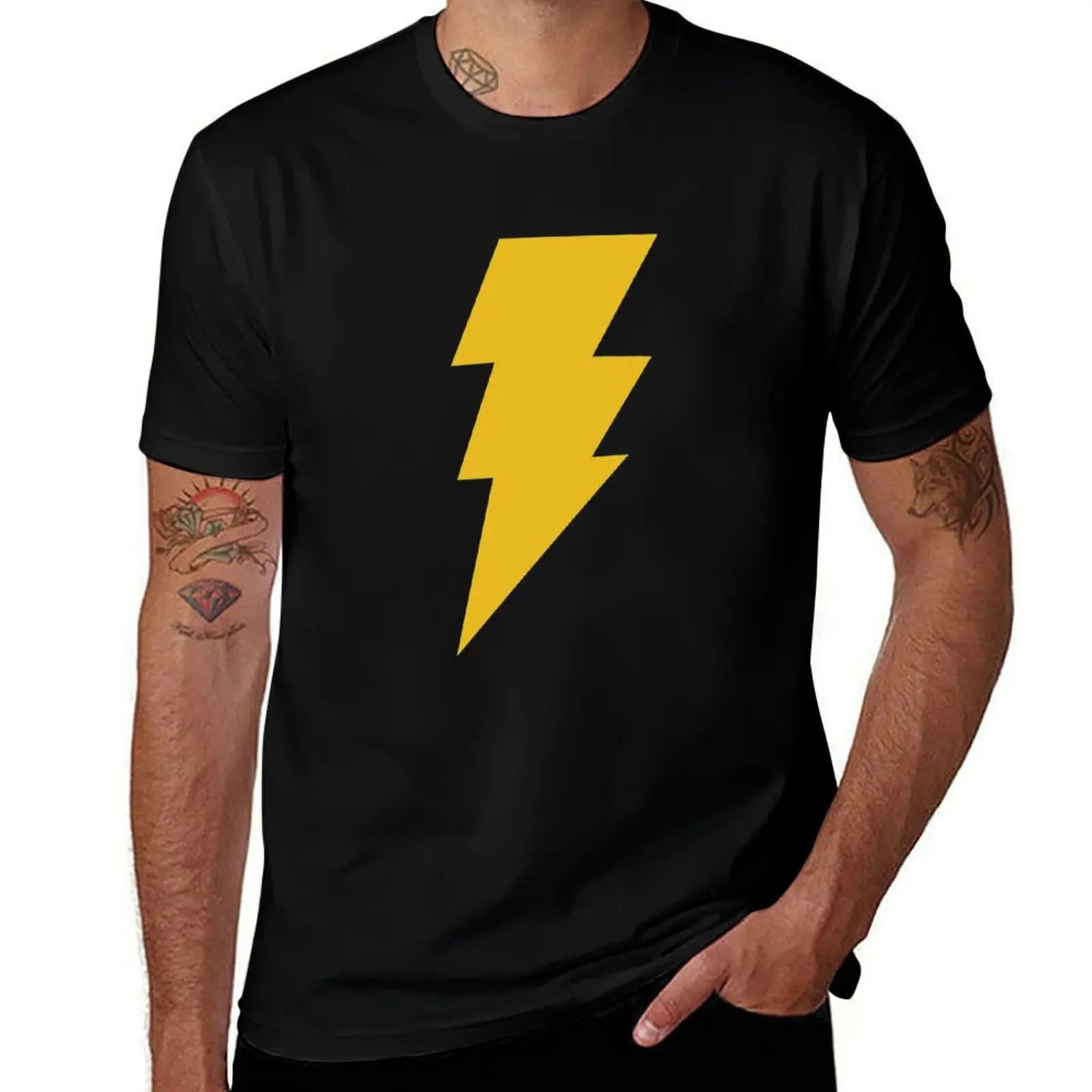 Shazam T-Shirt Funny t-shirts summer top designer shirts Men's clothing
Shazam T-Shirt Funny t-shirts summer top designer shirts Men's clothing