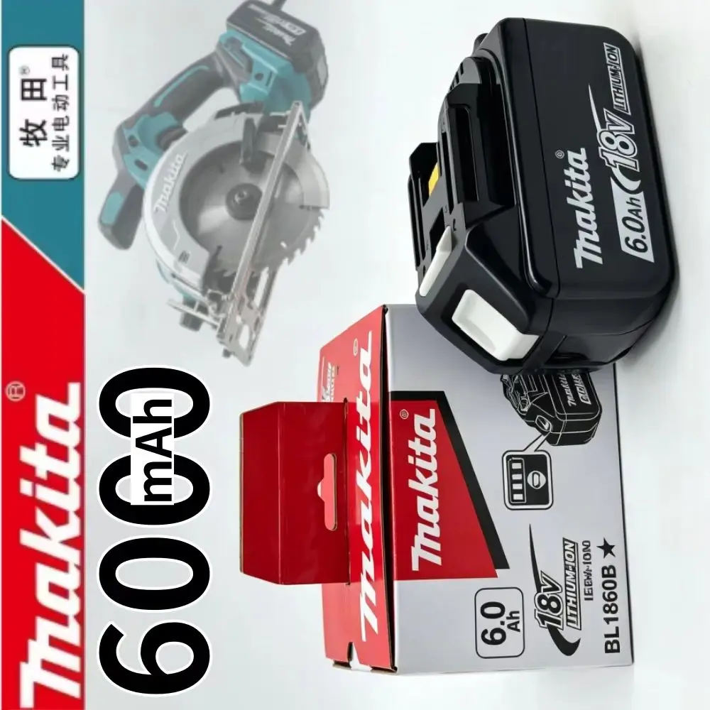 Authentic Makita 18V 6Ah Lithium Battery Pack with LED Power Indicator Shock Resistant Design for Power Tools
Authentic Makita 18V 6Ah Lithium Battery Pack with LED Power Indicator Shock Resistant Design for Power Tools