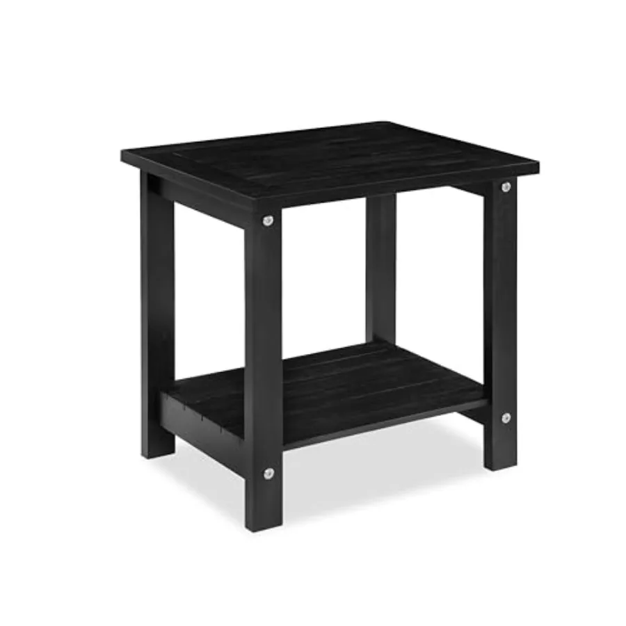 Solid Acacia Wood Side Table with 2-Tier Storage Weather-Resistant Outdoor Indoor End Table Rustic Color Night Stand
Solid Acacia Wood Side Table with 2-Tier Storage Weather-Resistant Outdoor Indoor End Table Rustic Color Night Stand