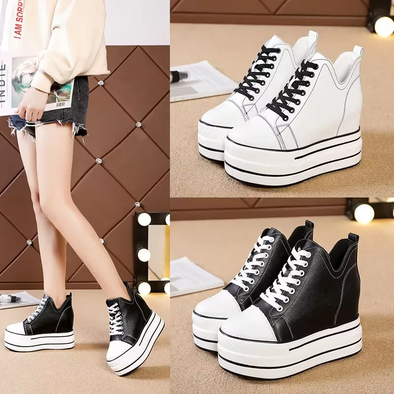 Brand High Top PU Womens Sneakers Fashion Platform Shoes Designer Sneakers Women Vulcanized Shoes Women Luxury zapatillas mujer
Brand High Top PU Womens Sneakers Fashion Platform Shoes Designer Sneakers Women Vulcanized Shoes Women Luxury zapatillas mujer