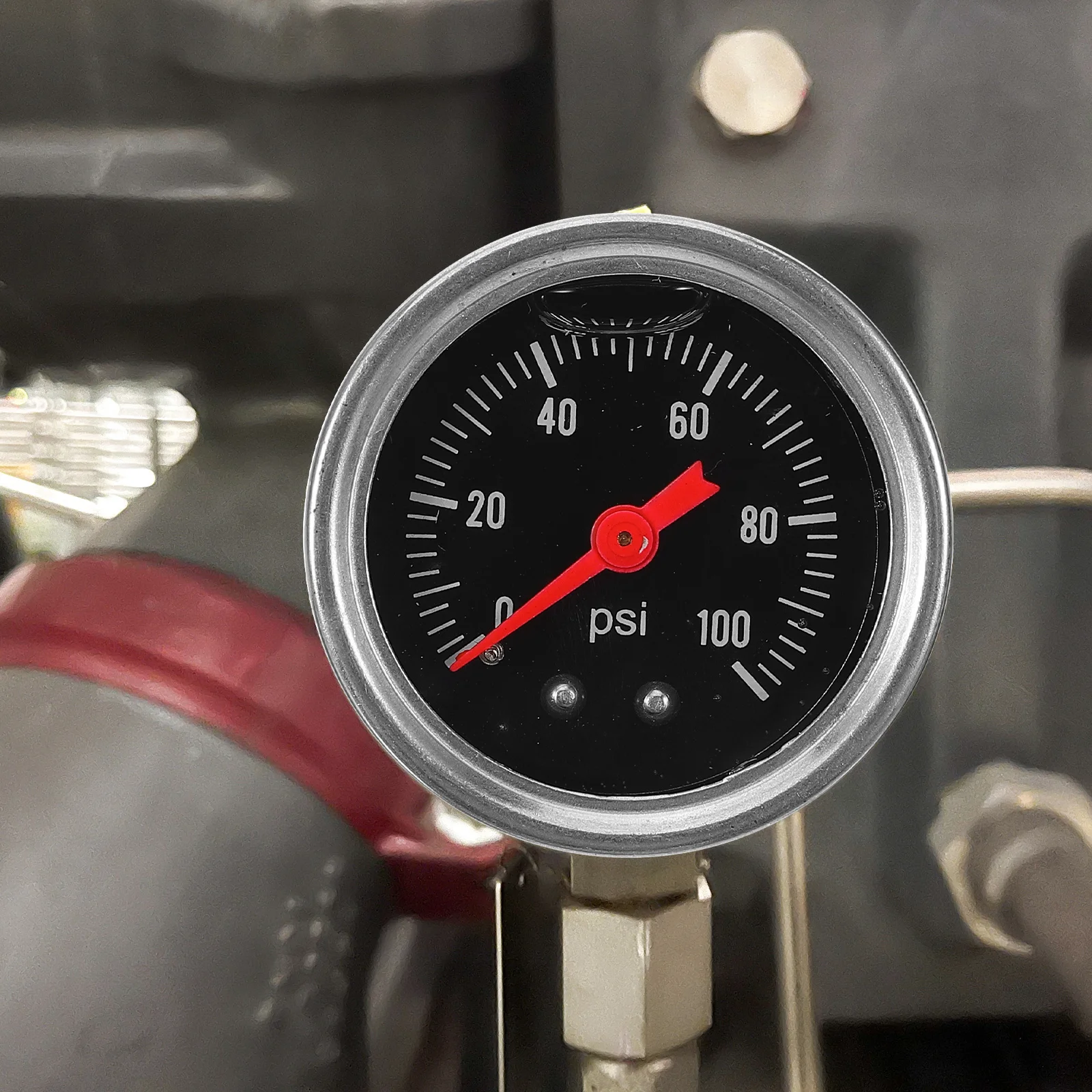 Pressure Gauge 0-100Psi Black Stainless Steel Universal Car Fuel Test Meter Diagnostic Tool Repair Accessories
Pressure Gauge 0-100Psi Black Stainless Steel Universal Car Fuel Test Meter Diagnostic Tool Repair Accessories