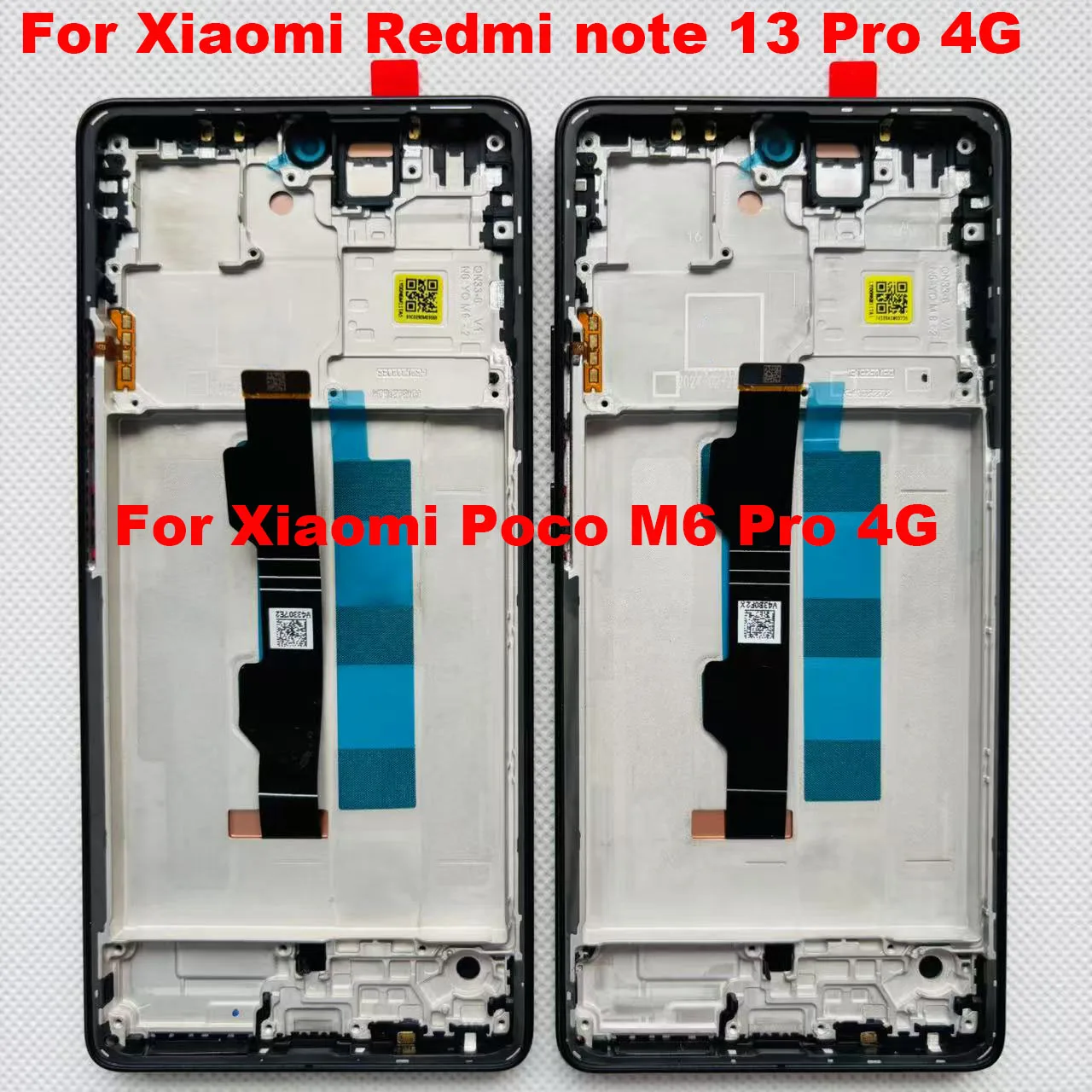 AMOLED Original 6.67''For Xiaomi Redmi note 13 Pro 4G 23117RA68G Lcd display Touch screen Digitizer Frame For Poco M6 Pro 4G LCD
AMOLED Original 6.67''For Xiaomi Redmi note 13 Pro 4G 23117RA68G Lcd display Touch screen Digitizer Frame For Poco M6 Pro 4G LCD