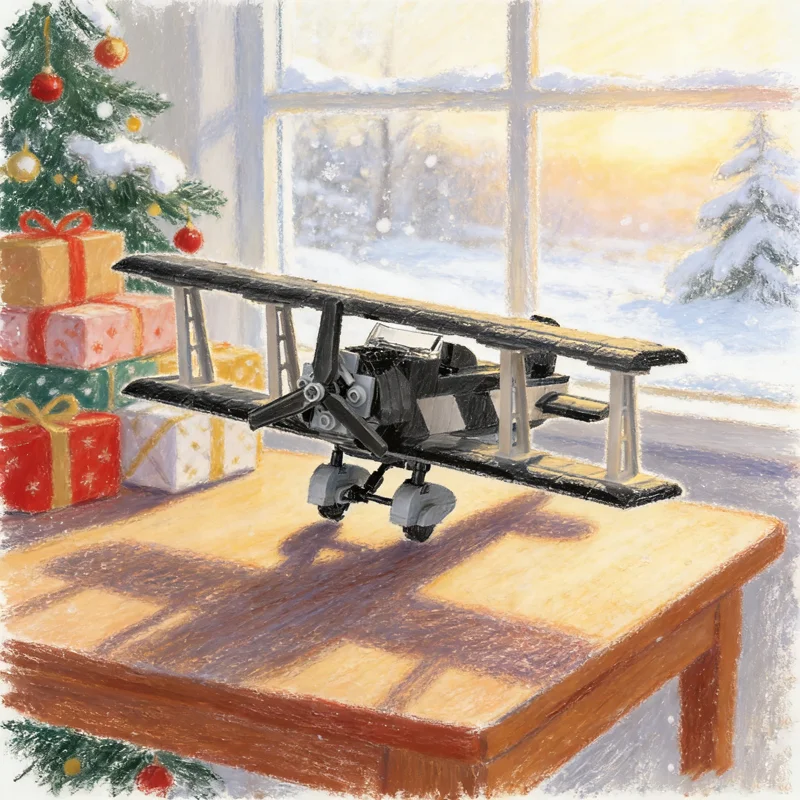 347pcs MOC Upgraded Vintage Biplane Model Building Blocks Architecture Creative Idea Festival Gift Toys Education Brick
347pcs MOC Upgraded Vintage Biplane Model Building Blocks Architecture Creative Idea Festival Gift Toys Education Brick