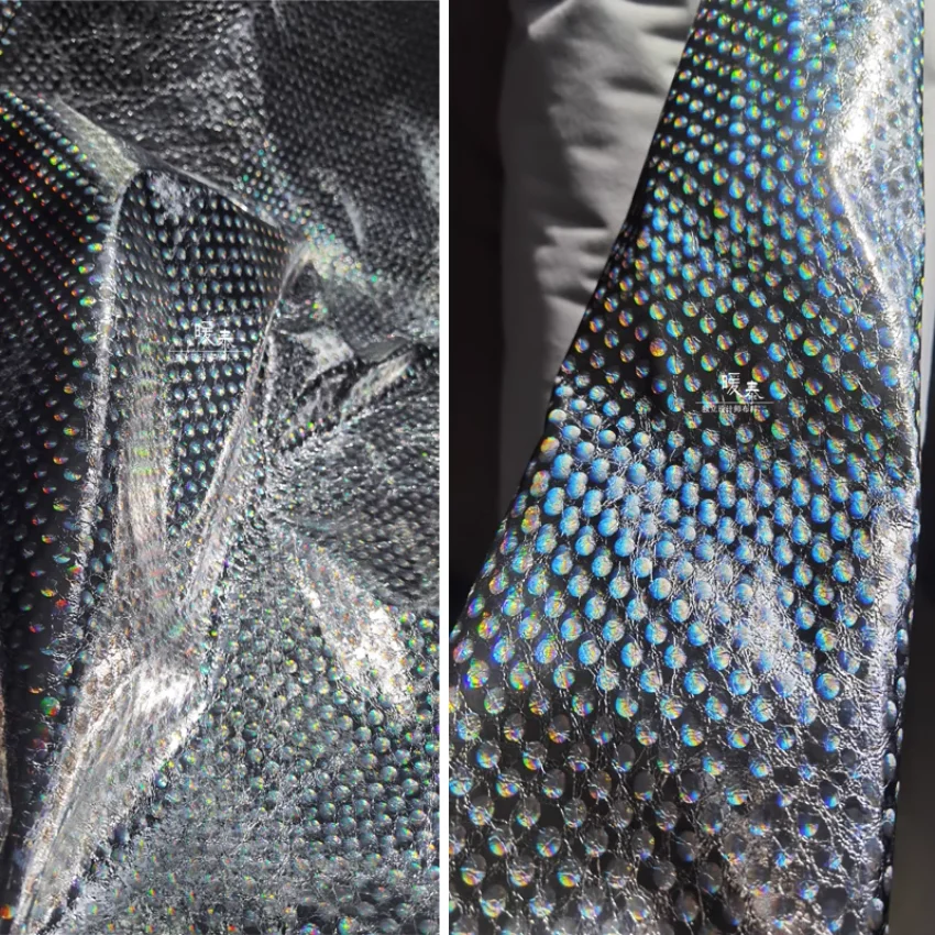 Reflective Leather Fabric Silver Rainbow Eyes DIY Patches Bags Stage Background Cosplay Decor Clothes Designer Fabric
Reflective Leather Fabric Silver Rainbow Eyes DIY Patches Bags Stage Background Cosplay Decor Clothes Designer Fabric