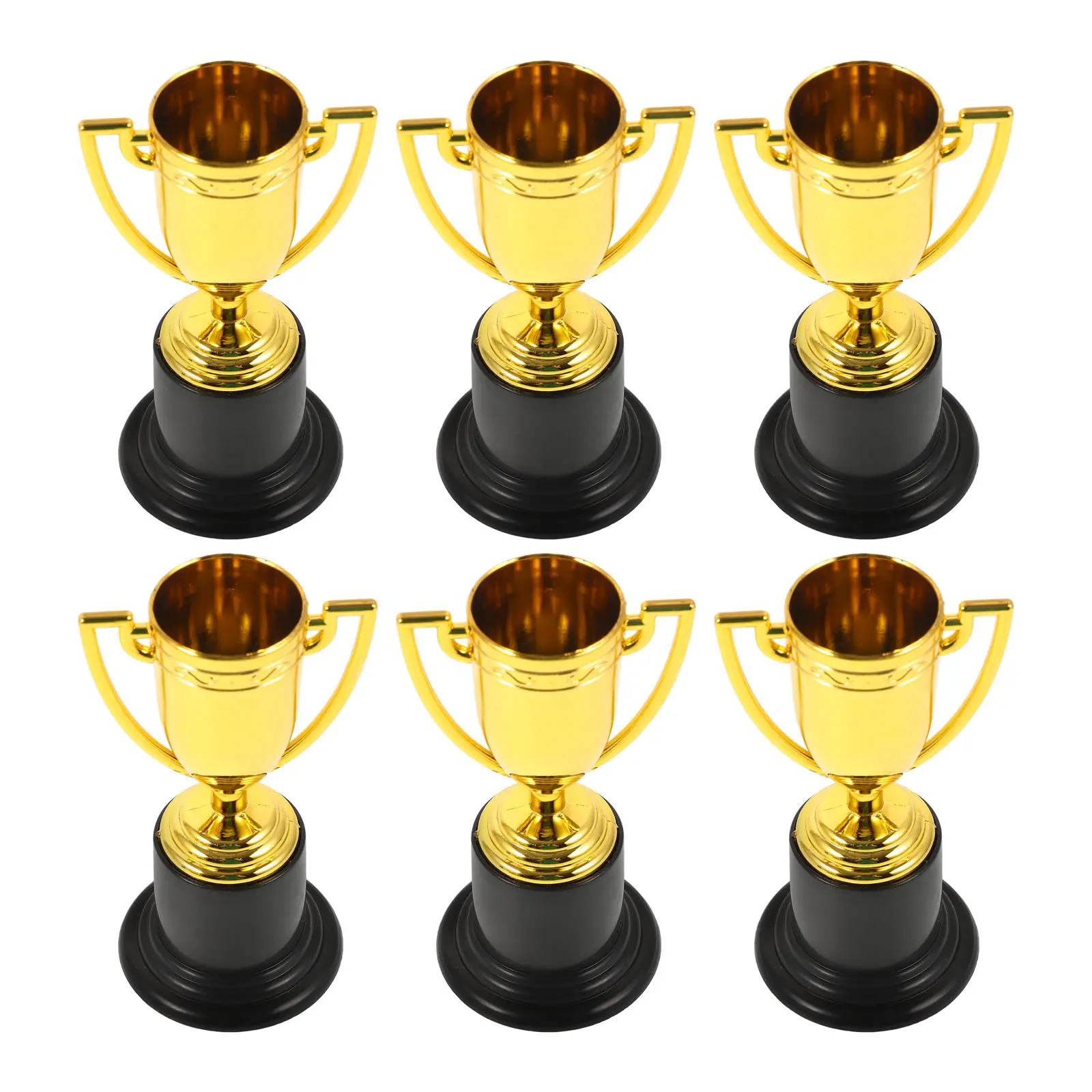 6 Pcs Plastic Trophy Cup Awards Small Mini Gold Player Golden Trophies Kids Metal Staff
6 Pcs Plastic Trophy Cup Awards Small Mini Gold Player Golden Trophies Kids Metal Staff