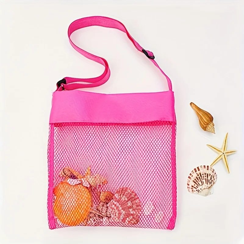 Ultra Light Mesh Beach Bag Adjustable Shoulder Strap Portable Sea Shell Collecting Bag Kids Beach Bag Beach Toy Bag
Ultra Light Mesh Beach Bag Adjustable Shoulder Strap Portable Sea Shell Collecting Bag Kids Beach Bag Beach Toy Bag