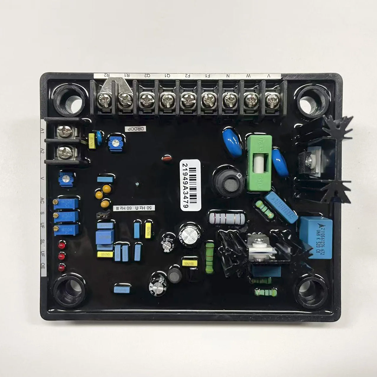 Дизельный двигатель AVR R150 Автоматический регулятор напряжения R-150 AVR Leroy Somer R150
Дизельный двигатель AVR R150 Автоматический регулятор напряжения R-150 AVR Leroy Somer R150