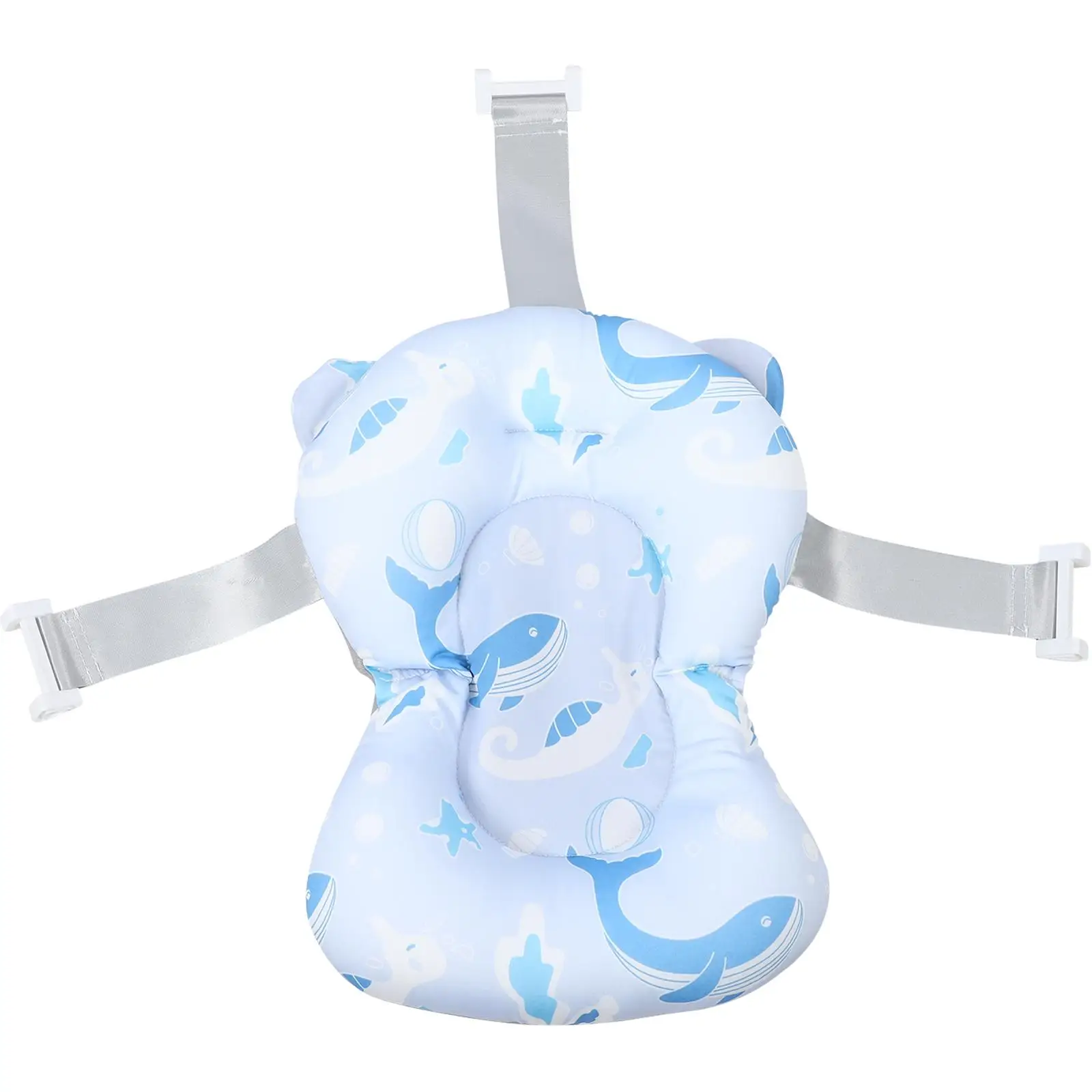 Baby Bath Tub Support Net Blue Whale Sling Pad Infant Shower Cushion Mat Non Slip Adjustable Bathtub For Newborn Baby
Baby Bath Tub Support Net Blue Whale Sling Pad Infant Shower Cushion Mat Non Slip Adjustable Bathtub For Newborn Baby
