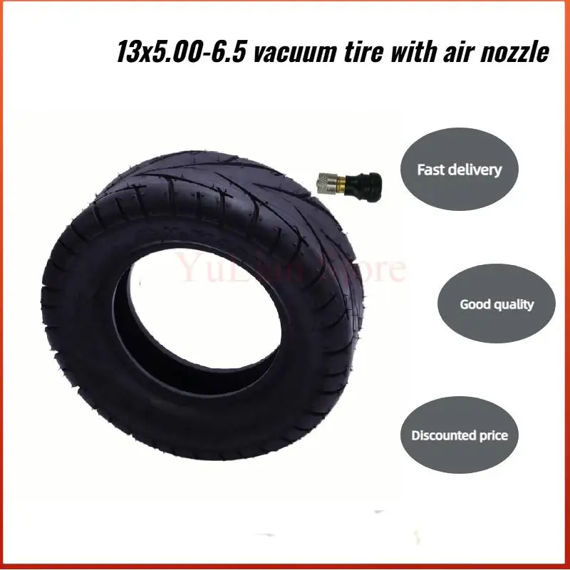 13x5.00-6.5 Tire Wear-resisting Pneumatic Tire for Motor Wheel FLJ K6 Electric Scooter E Kicker Tire
13x5.00-6.5 Tire Wear-resisting Pneumatic Tire for Motor Wheel FLJ K6 Electric Scooter E Kicker Tire