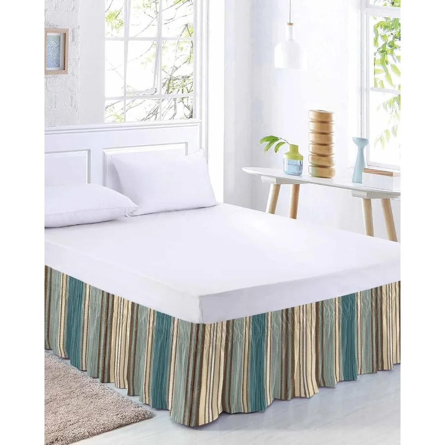 Бирюзово-сине-зеленая полосатая юбка в стиле бохо, размер королевы, 18-дюймовые регулируемые эластичные юбки с запахом, роскошные оборки для Twi
Бирюзово-сине-зеленая полосатая юбка в стиле бохо, размер королевы, 18-дюймовые регулируемые эластичные юбки с запахом, роскошные оборки для Twi