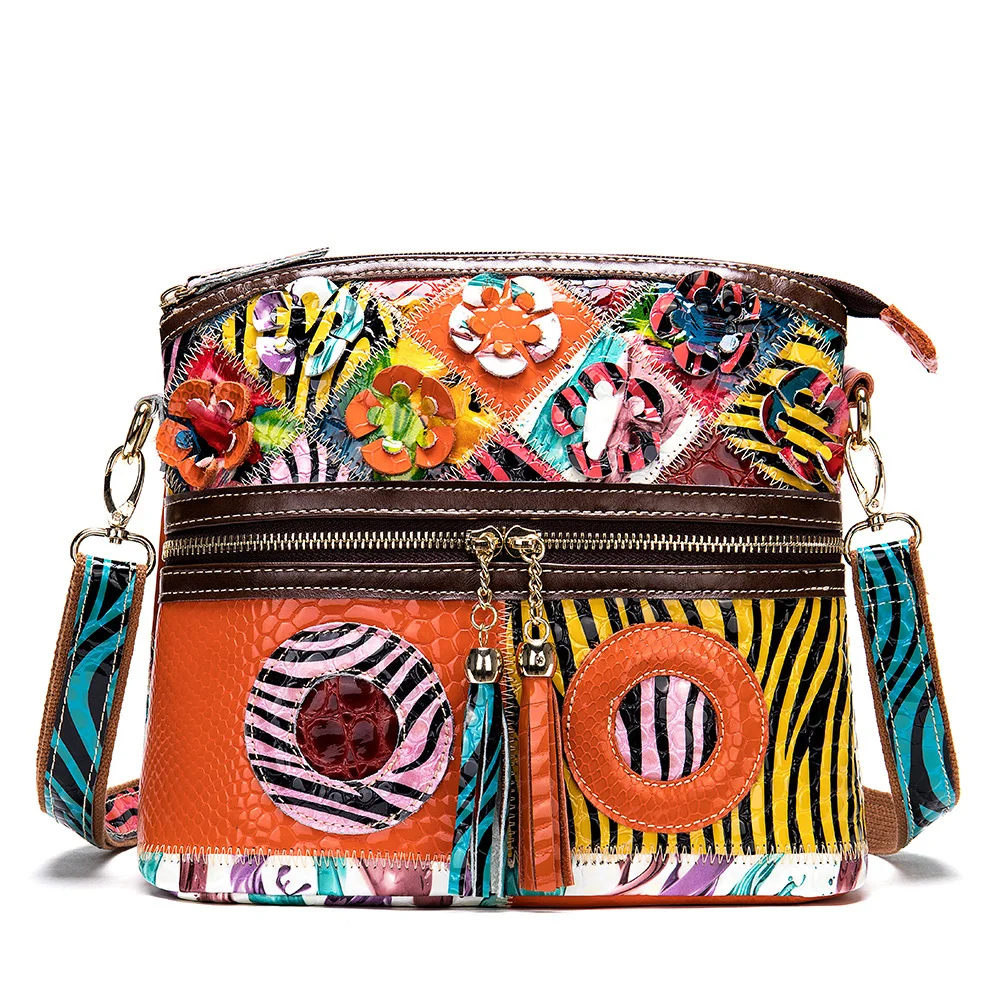 Colorful Genuine Leather Crossbody Bags for Women Retro Shoulder Bag Clutch Bolsas Ladies Phone Female Purse
Colorful Genuine Leather Crossbody Bags for Women Retro Shoulder Bag Clutch Bolsas Ladies Phone Female Purse