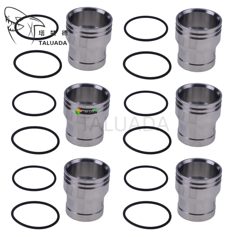 6Pcs 227-2911 CA2272911 For Engine 3126 3126E 3126B C15 C7 322C 325C 325CL 953C 963C Injector Sleeve With O-Ring Excavator
6Pcs 227-2911 CA2272911 For Engine 3126 3126E 3126B C15 C7 322C 325C 325CL 953C 963C Injector Sleeve With O-Ring Excavator