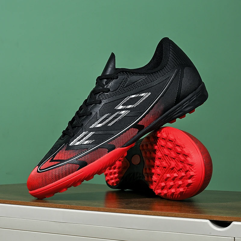 New Men Football Boots Futsal High Ankle Breathable Non-Slip High-quality Ultralight Soccer Shoes Sports Shoes Outdoor Match
New Men Football Boots Futsal High Ankle Breathable Non-Slip High-quality Ultralight Soccer Shoes Sports Shoes Outdoor Match