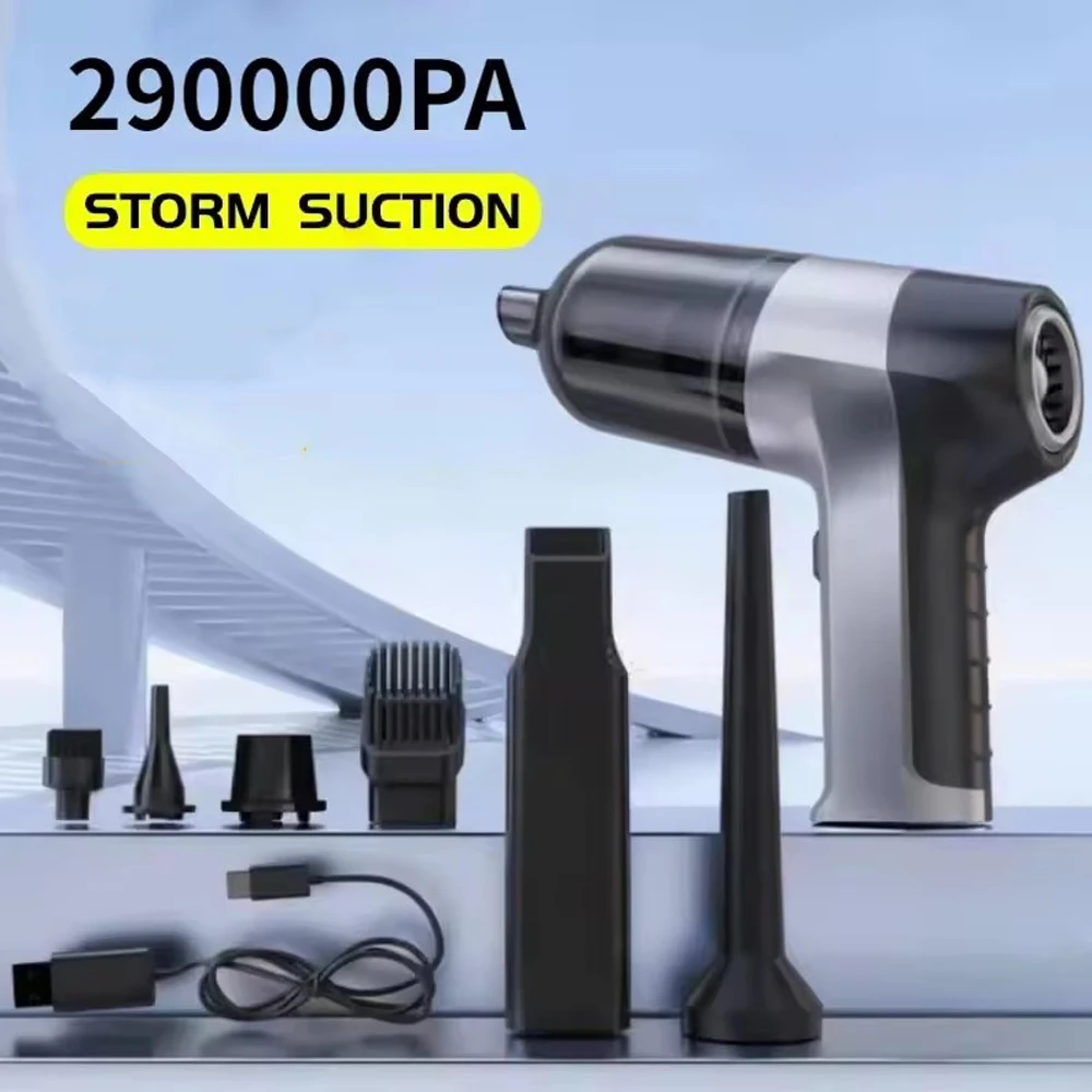 Car Vacuum Cleaner 4 in1 Wireless Vacuum Cleaner Duster for Home Appliance Poweful Cleaning Machine Car Cleaner for Keyboard
Car Vacuum Cleaner 4 in1 Wireless Vacuum Cleaner Duster for Home Appliance Poweful Cleaning Machine Car Cleaner for Keyboard