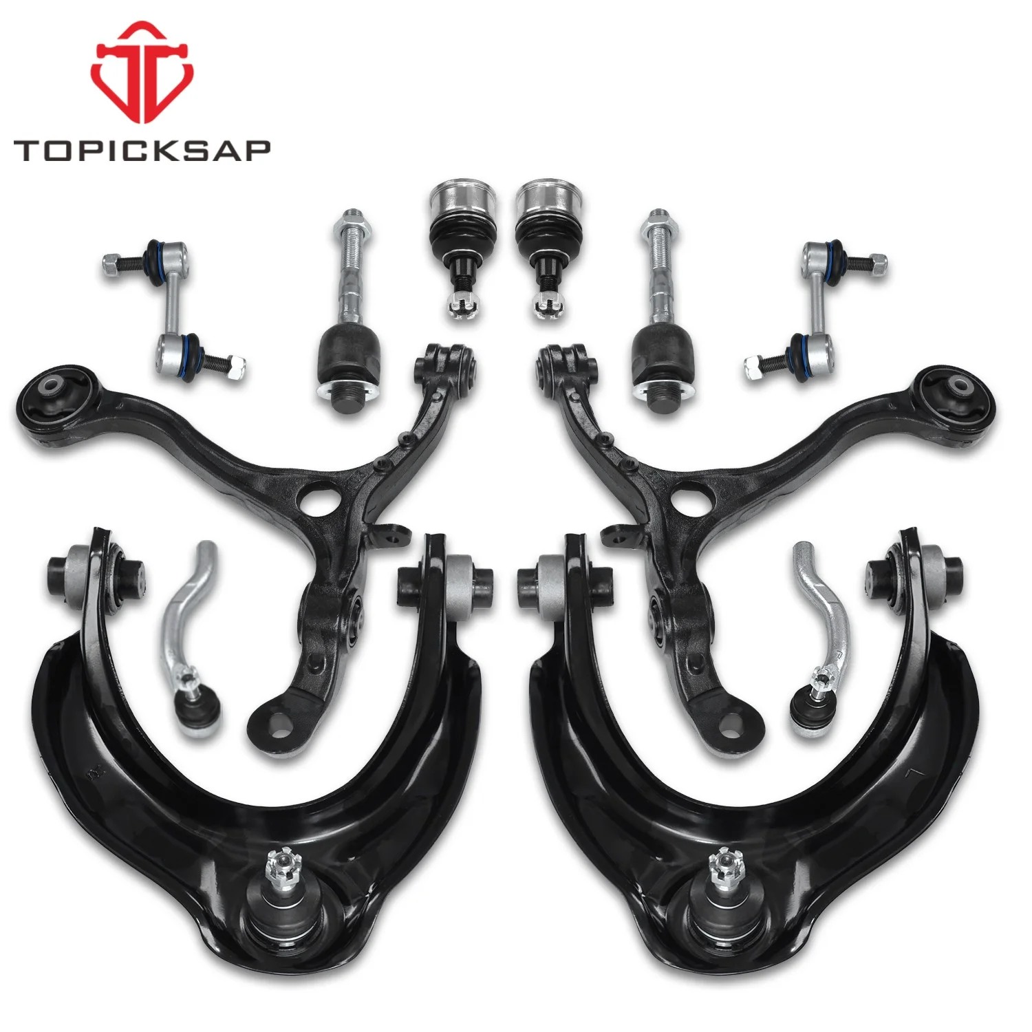 TOPICKSAP 12Pcs Front Upper Lower Control Arm Ball Joint for Honda Accord 2008-2012 51520TA0A03 51510TA0A03
TOPICKSAP 12Pcs Front Upper Lower Control Arm Ball Joint for Honda Accord 2008-2012 51520TA0A03 51510TA0A03