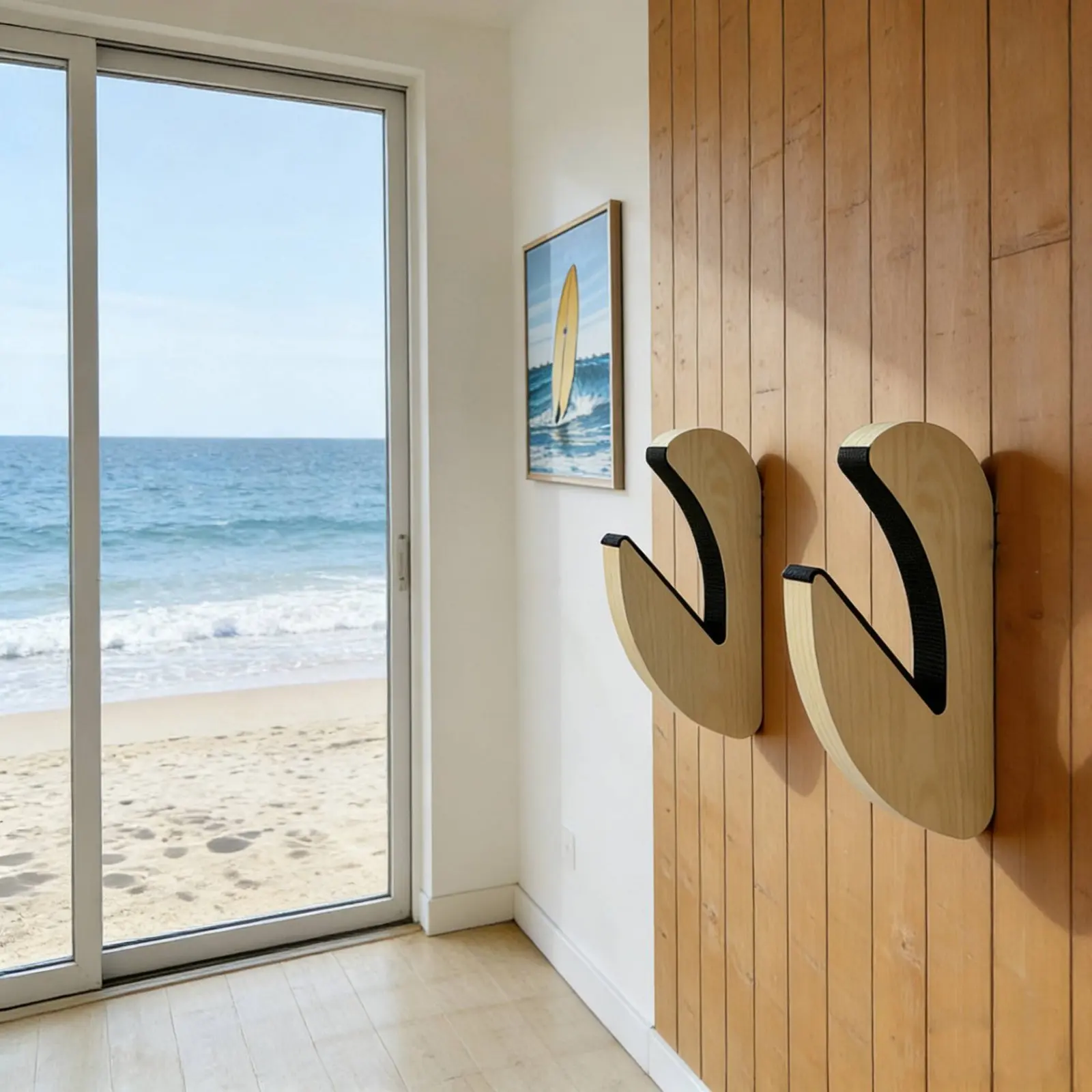 Surfboard Wall Rack Long-Lasting Wood Surfboard Rack Wave-Riding Board Wall Hanger Sturdy Sport Storage Space Saving
Surfboard Wall Rack Long-Lasting Wood Surfboard Rack Wave-Riding Board Wall Hanger Sturdy Sport Storage Space Saving