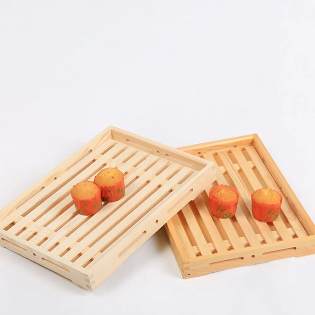 1Pc Simple Design Wooden Rectangular Food Display Plate Premium Bread Service Tray Healthy Material
1Pc Simple Design Wooden Rectangular Food Display Plate Premium Bread Service Tray Healthy Material