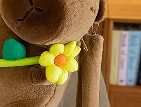 Stylish Fur Capybara Plushie Backpack; 35cm Child's Shoulder Pouch; Petite Knapsack; Ideal for Gifting Friends
Stylish Fur Capybara Plushie Backpack; 35cm Child's Shoulder Pouch; Petite Knapsack; Ideal for Gifting Friends