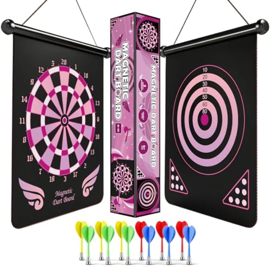 Gifts for 6 7 8 9 10 11 12 13 14 15 16 Years Old Girl Boys, Outdoor Games Activities Toys for 8-12, Magnetic Dart Board, Teen G
Gifts for 6 7 8 9 10 11 12 13 14 15 16 Years Old Girl Boys, Outdoor Games Activities Toys for 8-12, Magnetic Dart Board, Teen G