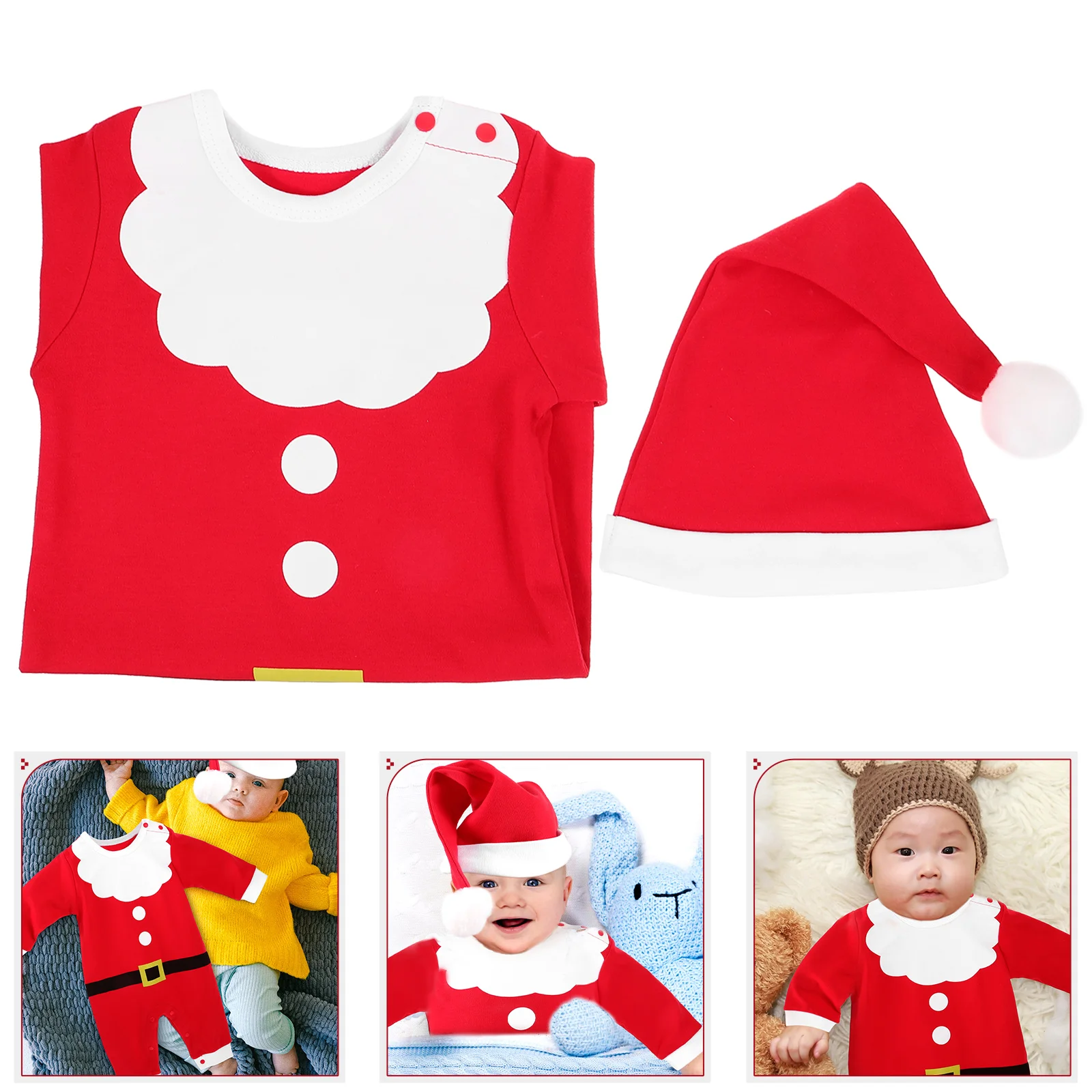1 set 1 Set Of Infant Baby Sleepwear Christmas Design Soft Cotton Pajamas Long Sleeve Warm Durable Newborn Kids Sleepwear
1 set 1 Set Of Infant Baby Sleepwear Christmas Design Soft Cotton Pajamas Long Sleeve Warm Durable Newborn Kids Sleepwear