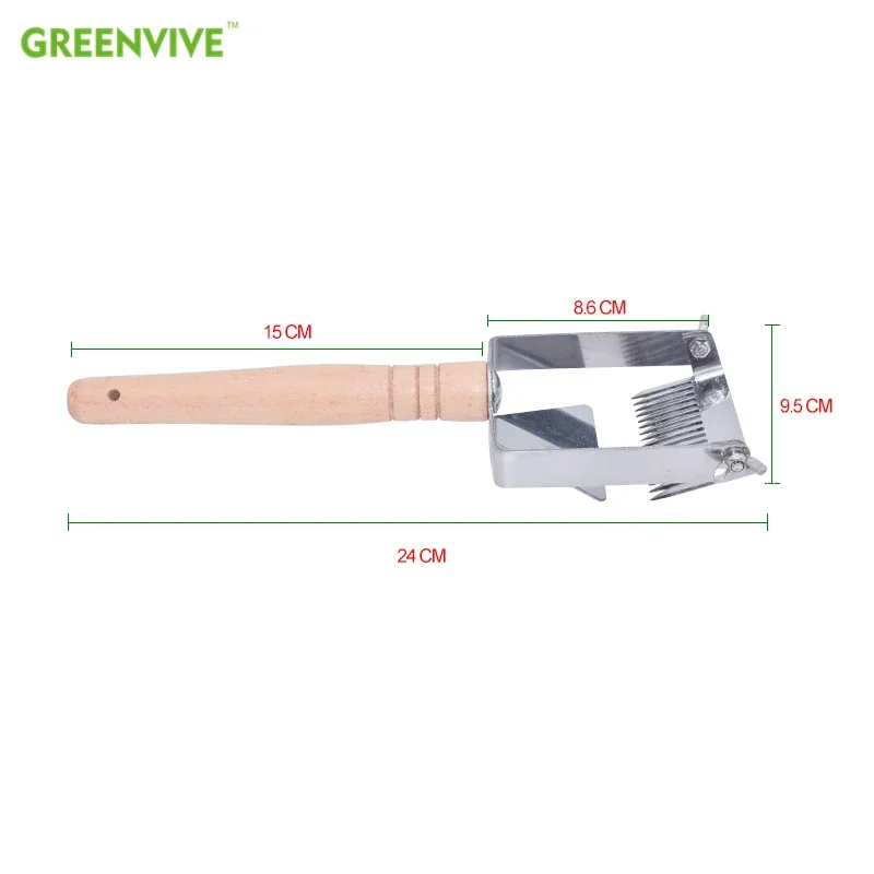 Beekeeping Tools Honey Cutter Uncapping Scraper Stainless Steel Uncapping Fork Shovel Honey Collecting Scraper Beehive Equipment
Beekeeping Tools Honey Cutter Uncapping Scraper Stainless Steel Uncapping Fork Shovel Honey Collecting Scraper Beehive Equipment