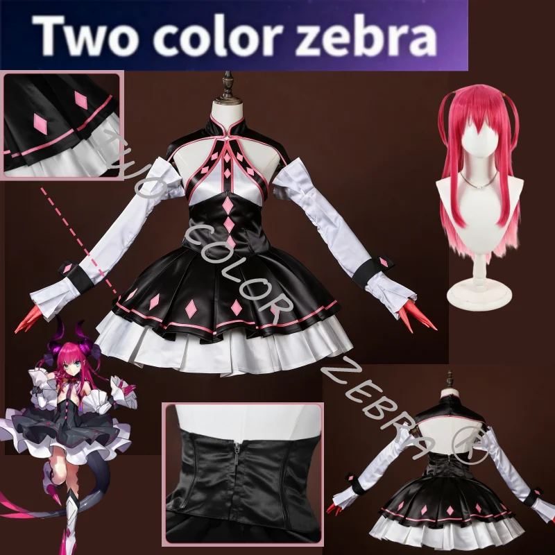 Fate/Grand Order Erzsebet Carmilla Elizabeth Cosplay Costume Black Satin Corset Waist Flared Mini Skirt Suit for Halloween Party
Fate/Grand Order Erzsebet Carmilla Elizabeth Cosplay Costume Black Satin Corset Waist Flared Mini Skirt Suit for Halloween Party