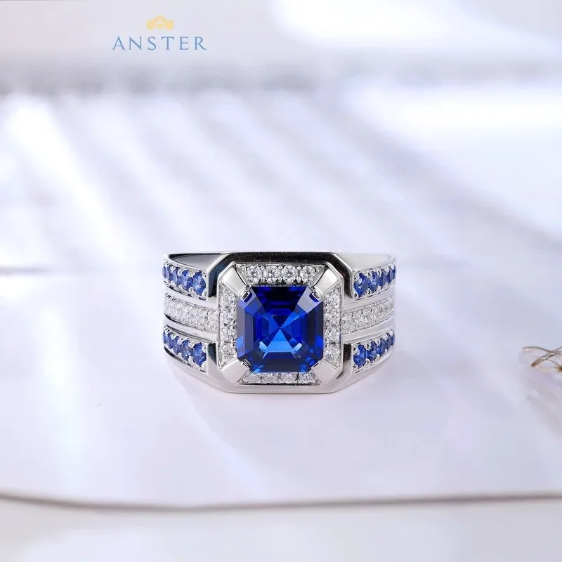 Men Rings 3CT 925 Silver Lab Grown Sapphire 9k 18k Option Holiday Gift
Men Rings 3CT 925 Silver Lab Grown Sapphire 9k 18k Option Holiday Gift