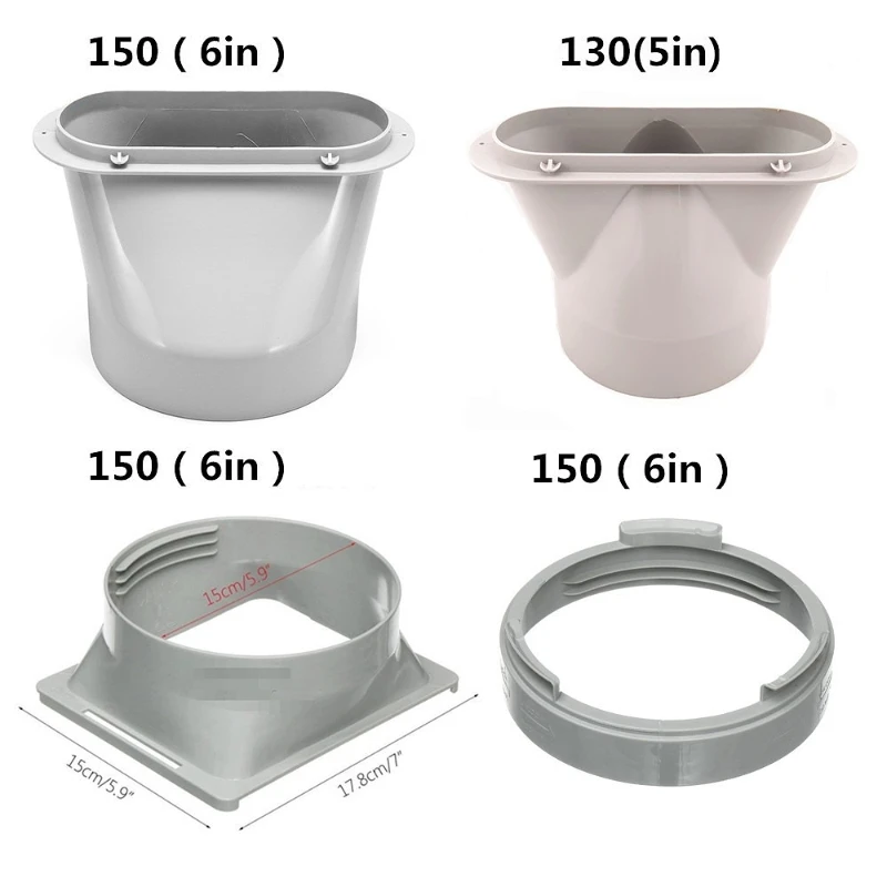 Exhaust Hose Coupler for Portable Air Conditioner Flat Mouth Square Circle Interface Anti-bug Net Ventilation System Accessories
Exhaust Hose Coupler for Portable Air Conditioner Flat Mouth Square Circle Interface Anti-bug Net Ventilation System Accessories