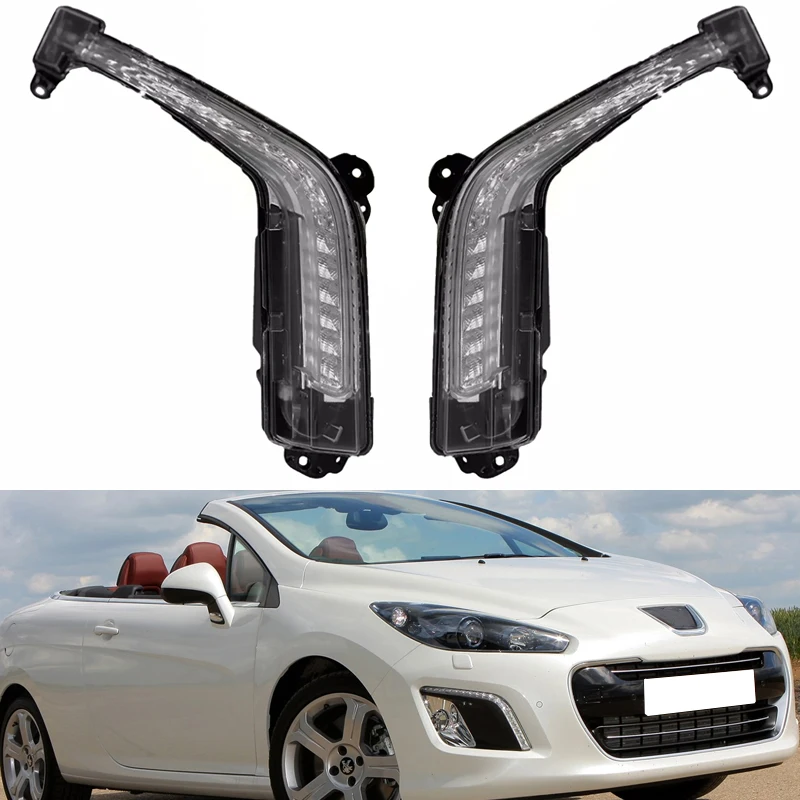 GEFENSI для Peugeot 308 Cc Convertible 2011 2012 2013 2014, передние светодиодные DRL дневные ходовые огни автомобиля, лампы 6206X4 6208X4
GEFENSI для Peugeot 308 Cc Convertible 2011 2012 2013 2014, передние светодиодные DRL дневные ходовые огни автомобиля, лампы 6206X4 6208X4