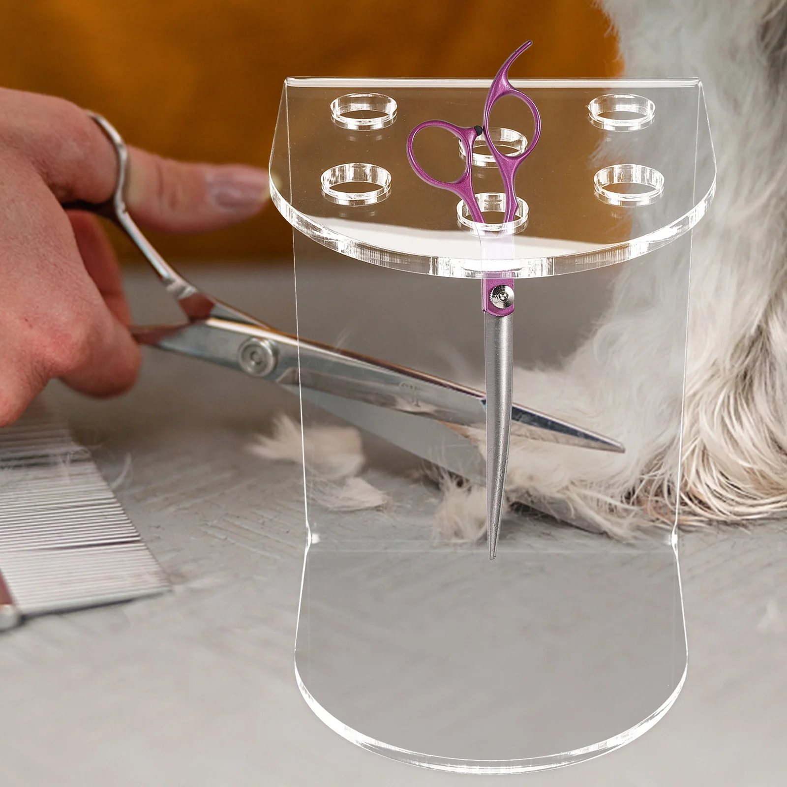 Acrylic Scissors Holder Rack Sturdy Hair Salon Scissors Organizer Haircut Shears Rack Salon Tools Holder Hairdressing Tools Case
Acrylic Scissors Holder Rack Sturdy Hair Salon Scissors Organizer Haircut Shears Rack Salon Tools Holder Hairdressing Tools Case