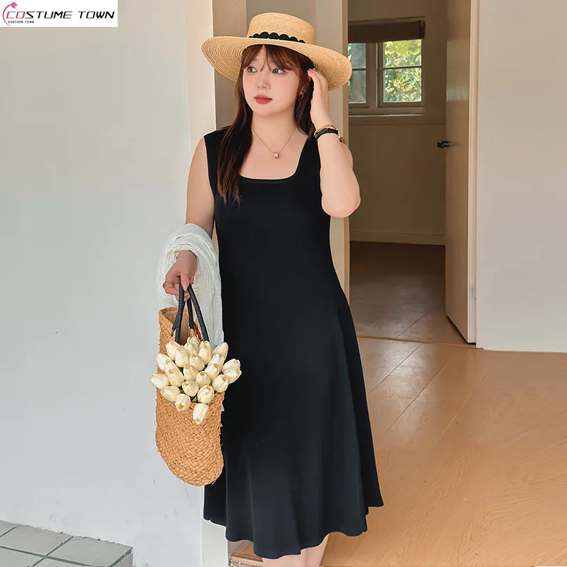 Oversized Women's Clothing Slimming Down with Striped Dress Inside 2024 Spring Versatile Knitted Dress for Women 01
Oversized Women's Clothing Slimming Down with Striped Dress Inside 2024 Spring Versatile Knitted Dress for Women 01