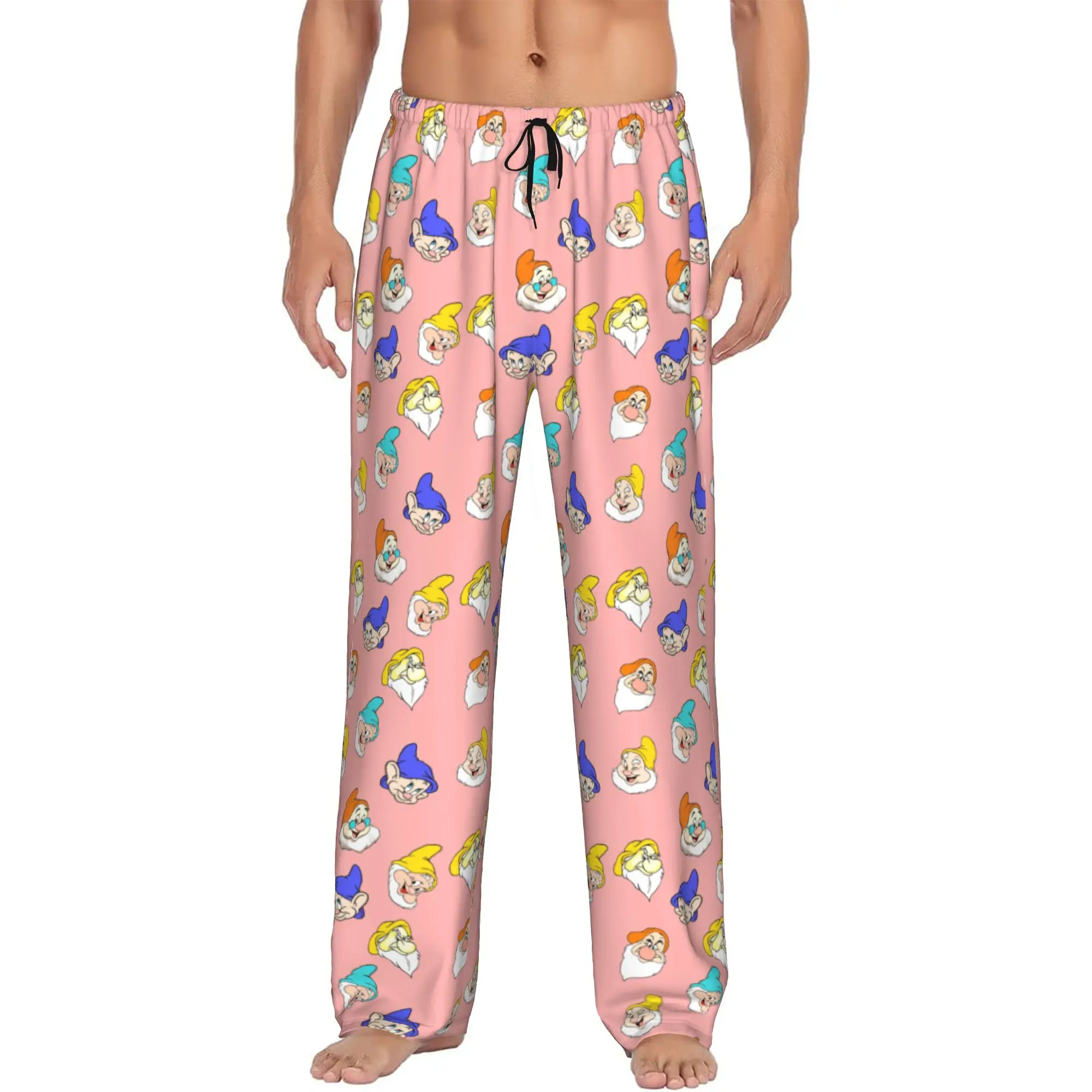 Custom Snow White And Anime The Seven Dwarfs Pajama Pants Sleepwear for Men Elastic Waistband Sleep Lounge Bottoms with Pockets
Custom Snow White And Anime The Seven Dwarfs Pajama Pants Sleepwear for Men Elastic Waistband Sleep Lounge Bottoms with Pockets