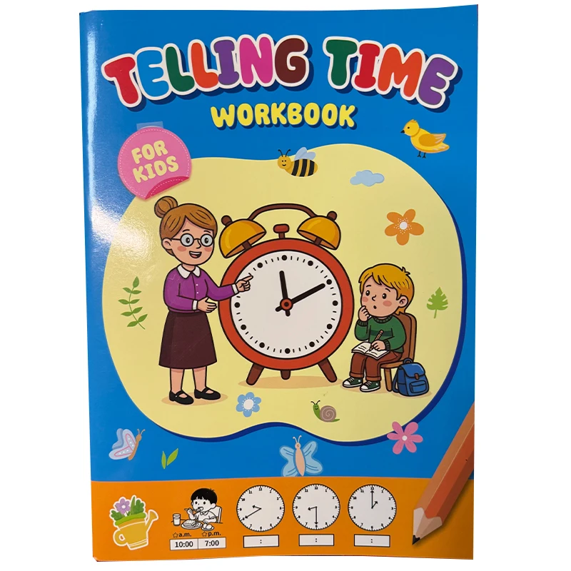 Kids Telling Time Practice Workbook Education Clock Cognition English Learning Book Toddler Math Time Recognition Activity Book
Kids Telling Time Practice Workbook Education Clock Cognition English Learning Book Toddler Math Time Recognition Activity Book
